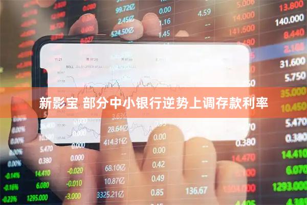新影宝 部分中小银行逆势上调存款利率
